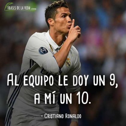 Frases De Cristiano Ronaldo El Futbolista De Oro Con Im Genes