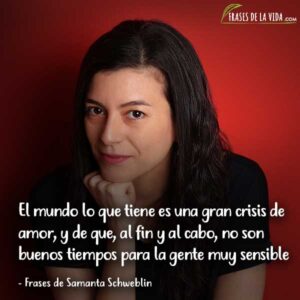 Frases De Samanta Schweblin Gran Escritora Argentina Frases De