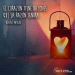 Frases de amor cortas, frases de Blaise Pascal