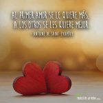 Frases de amor cortas, frases de Antoine de Saint-Exupéry