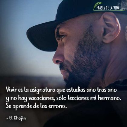 30 Frases de Chojin, el rapero más comprometido [Con Imágenes]