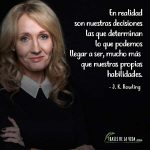 Frases de amor propio, Frases de J. K. Rowling 3