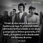 Frases de Dire Straits, Frases de Mark Knopfler, 1