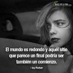 Frases de despedida, frases de Ivy Parker