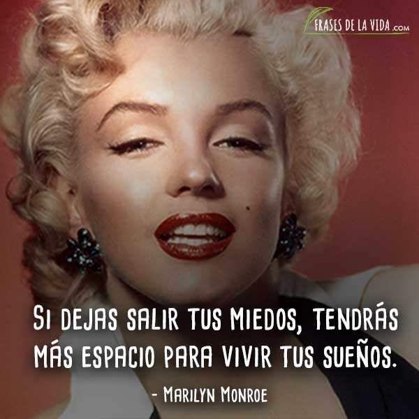 Frases de mujeres fuertes frases de Marilyn Monroe