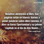 Frases de año nuevo, frases de Edith Lovejoy Pierce