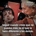 Frases de películas, frases de Rocky