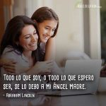 Frases a la madre, frases de Abraham Lincoln