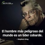 Frases de liderazgo, frases de Stephen King