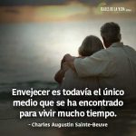 Frases de vejez, frases de Charles Augustin Sainte-Beuve