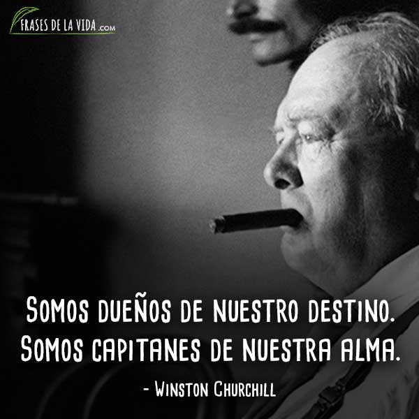Frases motivadoras, frases de Winston Churchill