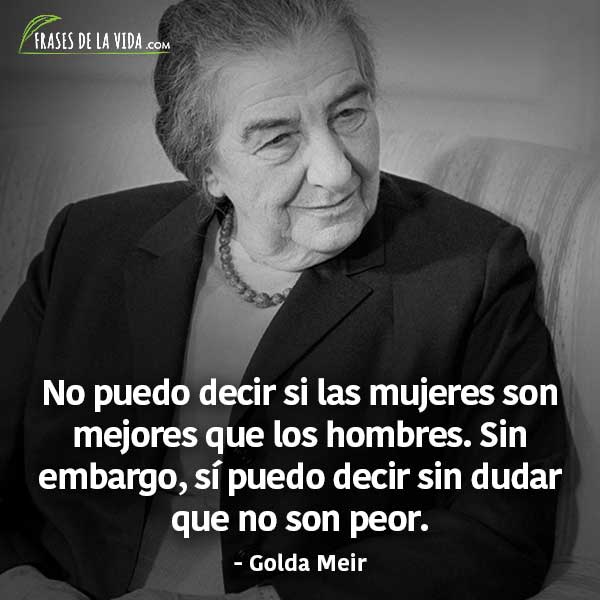  frases de Golda Meir