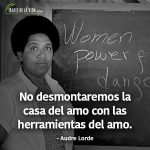 Frases para el día de la mujer, frases de Audre Lorde