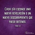 Frases para empezar el día, frases de Bruce Lee