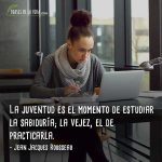 Frases para estudiantes, frases de Jean Jacques Rousseau