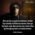 frases de rock argentino, frases de Andrés Calamaro