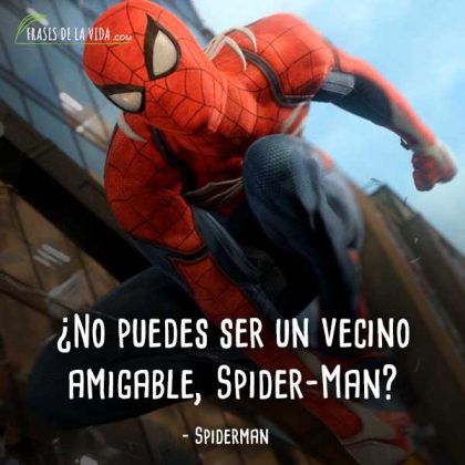 Frases De Spiderman El Incre Ble Hombre Ara A