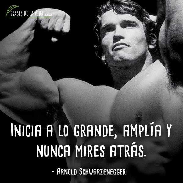 50 Frases de Arnold Schwarzenegger: referente del culturismo [Imágenes]