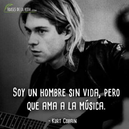 100 Frases de Kurt Cobain | El genio del grunge [Con imágenes]