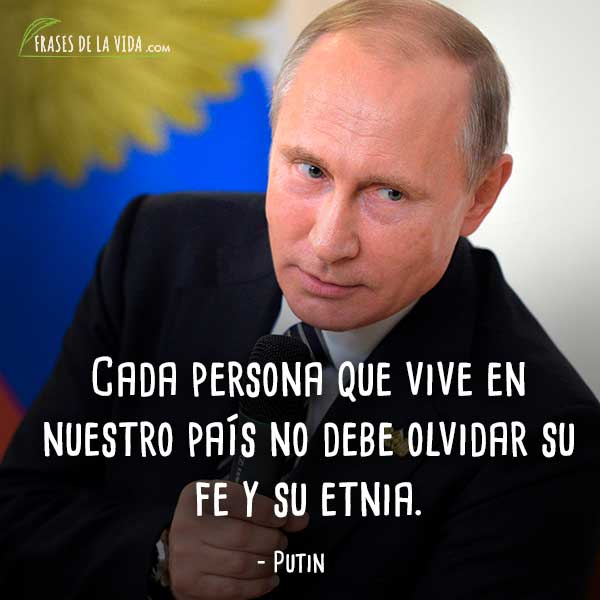 frases de Putin