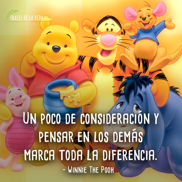 30 Frases de Winnie The Pooh | El oso amante de la miel [Con Imágenes]