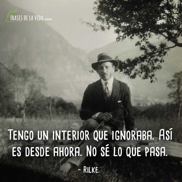 Frases de Rilke