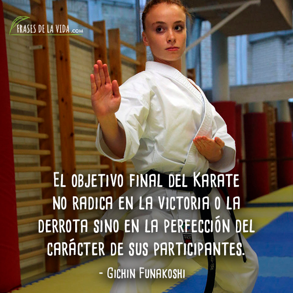 50 Frases de Karate | La filosofía detrás del deporte - Frases de la vida