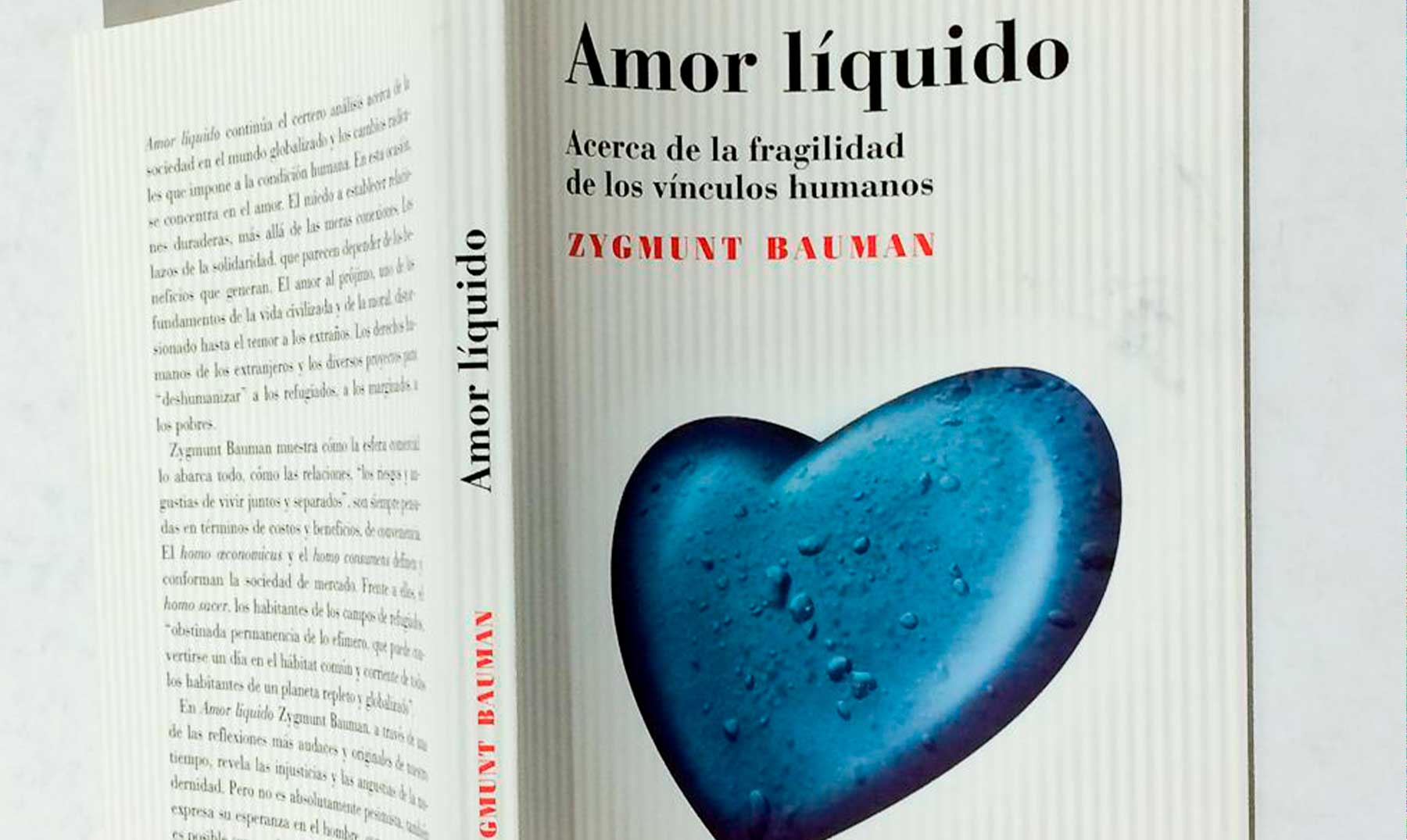 Frases de Amor Líquido Libro y concepto de Zygmunt Bauman