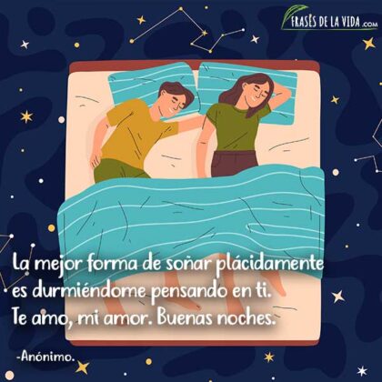 20 Frases de buenas noches para mi novia | ¡Para sueños amorosos!