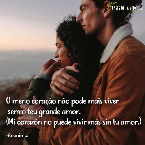  Frases de Amor en Portugués (Traducidas)