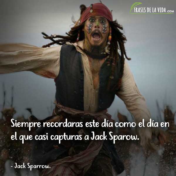 Mejores frases de Jack Sparrow