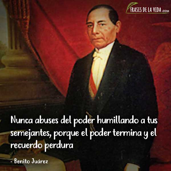 Mejores citas de Benito Juárez